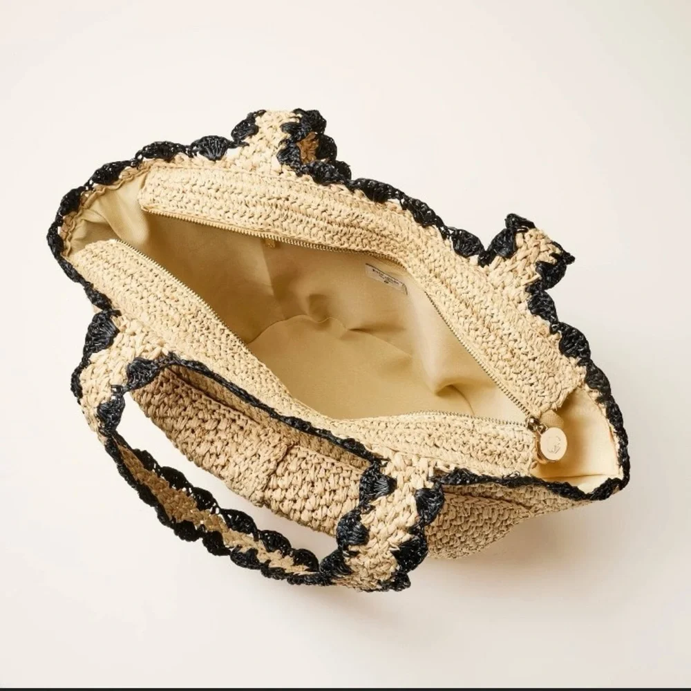 Raffia Bow Tote Bag | kate spade new york x Target | Brand New! - Picture 4 of 6